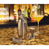 COCKTAILSET:BARLEPEL MAAT ZEEF EN SHAKER 4DELIGE SET