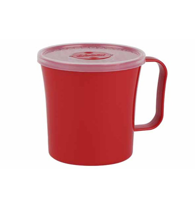 SOEPBEKER MICROSAFE 450ML ROOD