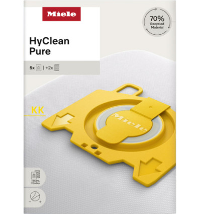 5 STOFZAK K/K HYCLEAN S140-168 S190-198 5 stofzakken + 2 filters KK SWING H1 S1