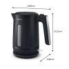 WATERKOKER HD9411/90 ZWART PHILIPS