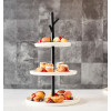 ETAGERE 3 LAGEN D27xH45cm PYRAMID SERVEERTOREN