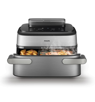 AIRFRYER NA565 PHILIPS STEAM DUAL BASKET