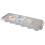 IJSBLOKJESHOUDER MET DEKSEL GRIJS TRANS 12 RONDE BLOKJES 9.5x27xH3.8cm