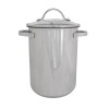 ASPERGEKOKER 16CM 3,5L INOX DAILY ASPERGE KOOKPOT MT INZET + GLAZEN DEKSEL