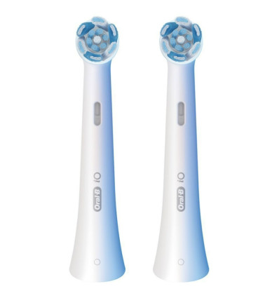 2 VERVANGBORSTEL ORALB IO WIT BRAUN ULTIMATE CLEAN