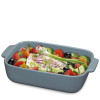 OVENSCHOTEL 24x16xH5.5CM BLAUW PORTO AARDEWERK KUCHENPROFI