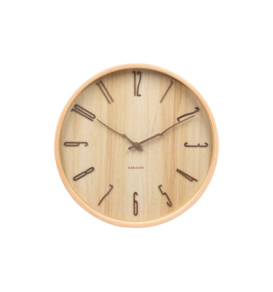 WANDKLOK 30CM RAMA LICHTHOUT