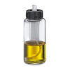 OLIEVERSTUIVER INOX GLAS 70ML H16CM OLIJFOLIE VERSTUIVER PUGLIA