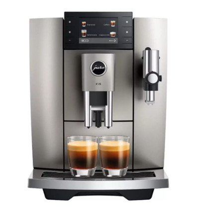 ESPRESSO VOLAUTOMAAT E8 SILVER JURA ED Midnight Silver