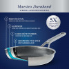 BRAADPAN 24CM DURABOND PETER GOOSSENS