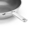 WOK 28CM M STEEL DURABOND PETER GOOSSENS