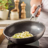 WOK 28CM M STEEL DURABOND PETER GOOSSENS