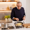 WOK 28CM M STEEL DURABOND PETER GOOSSENS