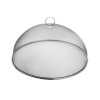 AFDEKSTOLP VOEDSELKAP 34CM INOX