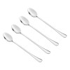 SET 4 LONGDRINKLEPELS INOX TALA