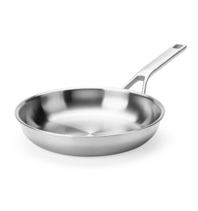 BRAADPAN 24CM INOX PETER GOOSSENS MAESTRO 3PLY