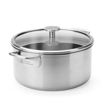 KOOKPOT 24CM INOX PETER GOOSSENS 5.37L MAESTRO 3PLY