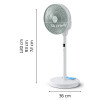 VENTILATOR OP VOET QV5050 ROWENTA NOMAD