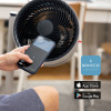 VENTILATOR F225 APP BONECO OP STATIEF AIRSHOWER, APP-bediening