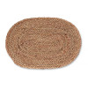 PLACEMAT 45x30cm OVAAL MAISBLAD BRUIN