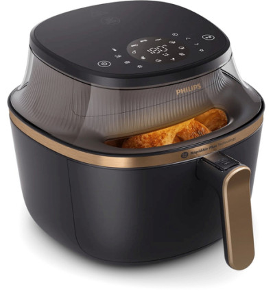 AIRFRYER NA342 PHILIPS FRITEX ZWART 1.4KG KOOKVENSTER