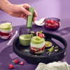 CHADO MATCHA KENNERSET - melkopschuimer oplaadbaar - Matchalepel - Glas