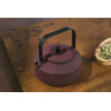 THEEPOT GIETIJZER 0.7L BORDEAUX SENCHA MET FILTER