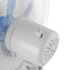 VENTILATOR OP VOET 40CM WIT 45W 3 Snelheden | Max. hoogte 128cm