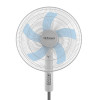 VENTILATOR OP VOET 40CM WIT 45W 3 Snelheden | Max. hoogte 128cm
