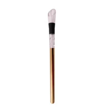WIJNKOELSTICK INOX/ACRYL GOUD 31.5CM