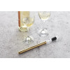 WIJNKOELSTICK INOX/ACRYL GOUD 31.5CM