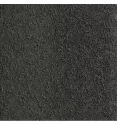16 SERVETTEN 33x33cm CAMEO UNI BLACK IHR