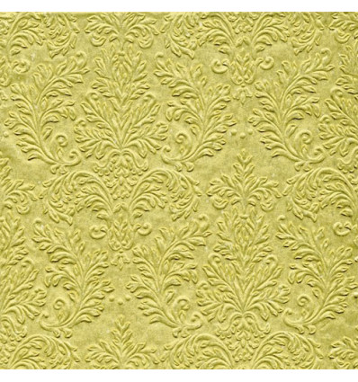 16 SERVETTEN 33x33cm CAMEO UNI GOLD