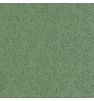 16 SERVETTEN 33x33cm CAMEO UNI GREEN