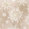 20 SERVETTEN 25x25 SNOWFLAKES CREAM IHR