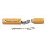 ESCARGOTVORK INOX IN KOKER 6STUKS