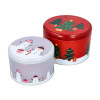2x KOEKJESTROMMEL L+XL WINTERMARKT ROND