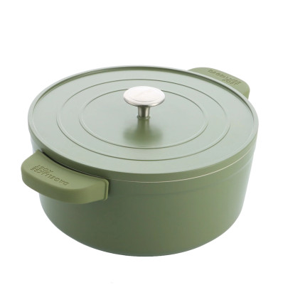 STOOFPOT 26CM DAGELIJKSE KOST GROEN MATC 5.3L MET AFNEEMBARE SILICONE GREPEN