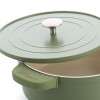 STOOFPOT 26CM DAGELIJKSE KOST GROEN MATC 5.3L MET AFNEEMBARE SILICONE GREPEN