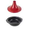 TAGINE 30CM ROOD PEUGEOT INDUCTIE voor 4 tot 6 personen, 3.1L | ATLAS