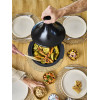 TAGINE 30CM SATIJN ZWART PEUGEOT INDUCTIE voor 4 tot 6 personen, 3.1L | ATLAS
