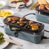 GOURMET-RACLETTE GREENPAN CONNECT SMOKEY BLUE SILHOUETTE KOPPELBAAR