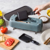 GOURMET-RACLETTE GREENPAN CONNECT SMOKEY BLUE SILHOUETTE KOPPELBAAR