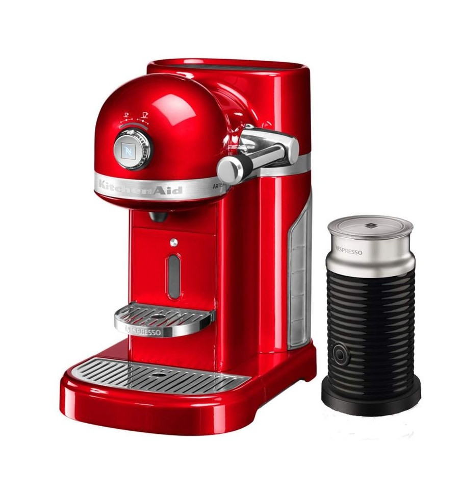 NESPRESSO KES0504 KITCHENAID ROOD MELK AEROCCINO 3 ARTISAN Willems