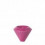 VLOTTENDE KANDELAAR 11CM ROZE