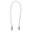 KETTING 46CM VOOR BEVESTIGING SERVET SERVETKETTING PLATINAKLEUR LUXE