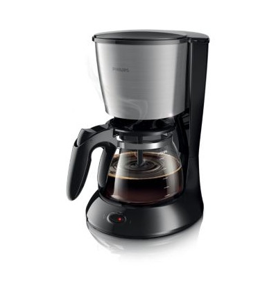 KOFFIEZET HD7462 PHILIPS METAL ZWART DAILY