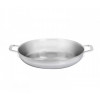 BRAADPAN 20CM MET 2 GREPEN MULTIFUNCTION met dichtgelegde rand