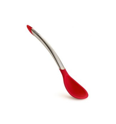 SERVEERLEPEL 30CM SILICONE ROOD/INOX